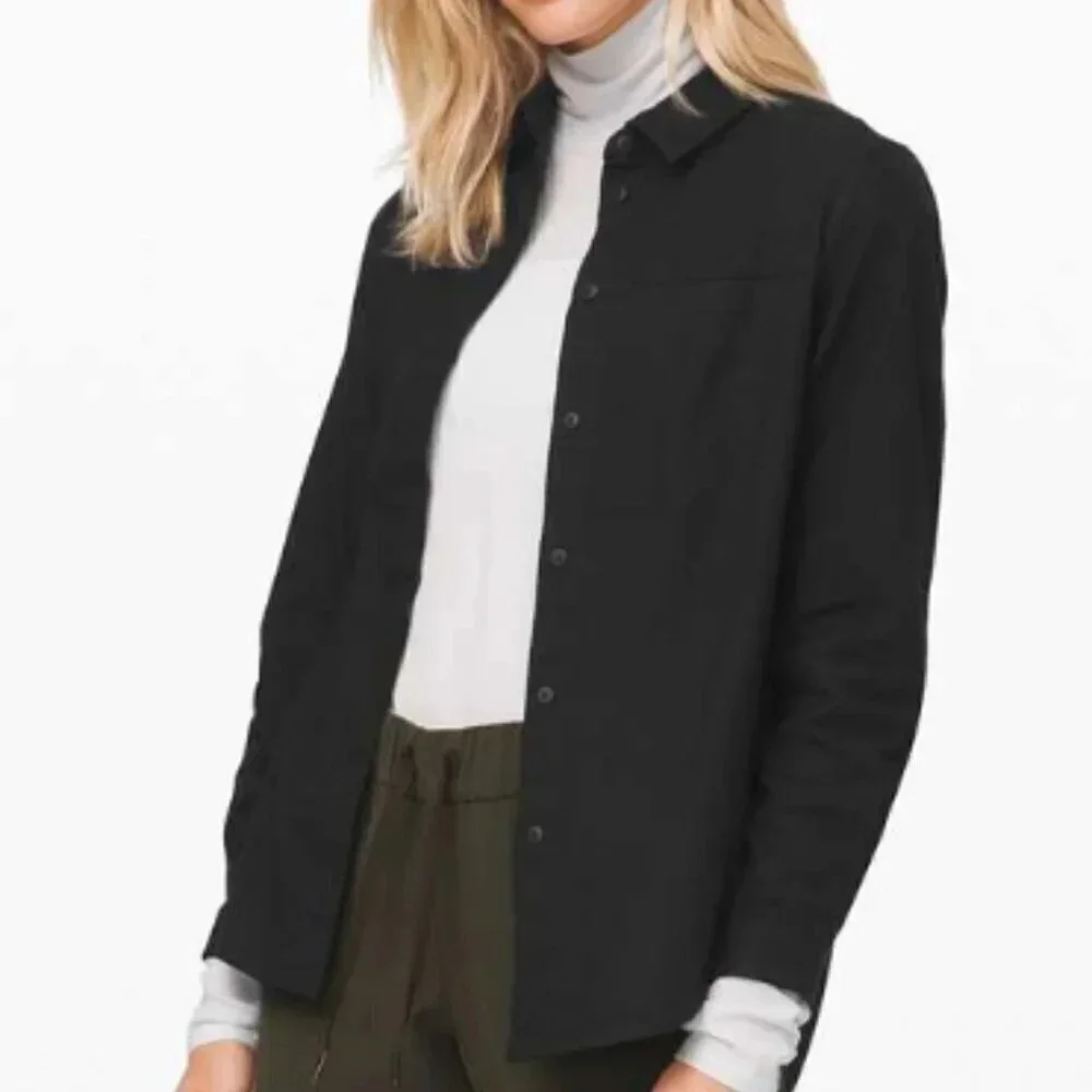 Lululemon Full Day Ahead Shirt Size 8
